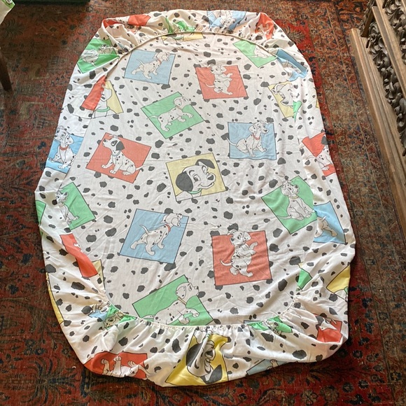 Vintage 101 Dalmatians sheet set - Picture 10 of 16